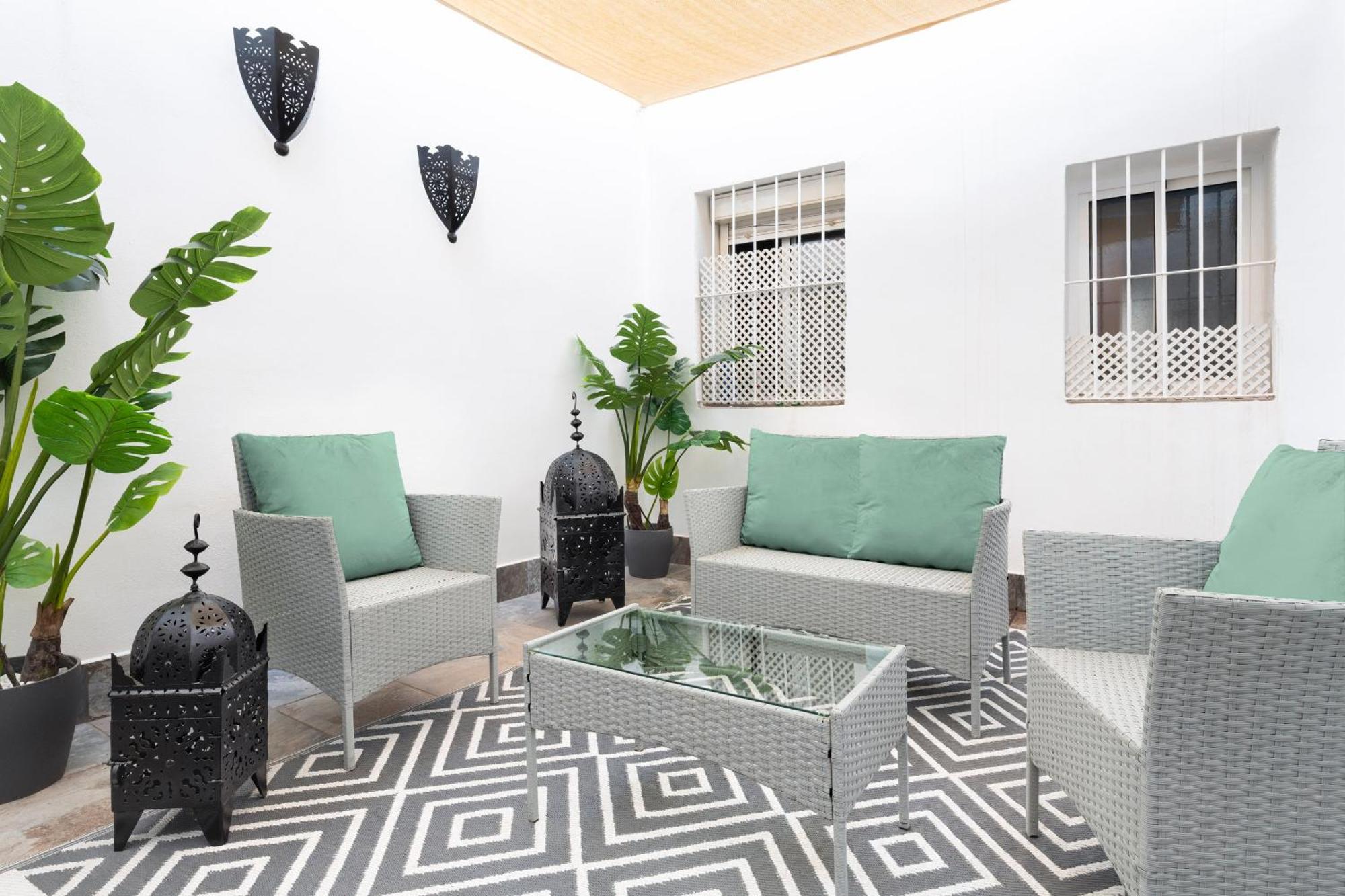 Triana Pureza Suite Con Patio Privado Sevilha Exterior foto